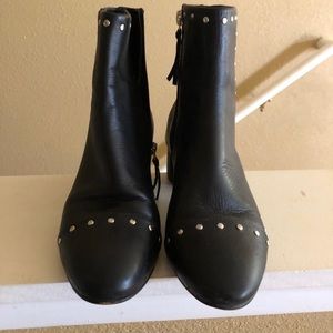 Rebecca minkoff black booties